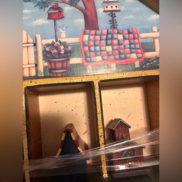 Dianna Marcum Birdhouse Shelf Display Figurines Home Decor Farmhouse Cottagecore - Picture 3 of 4
